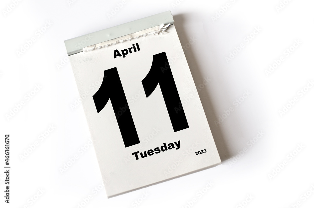 11. April 2023