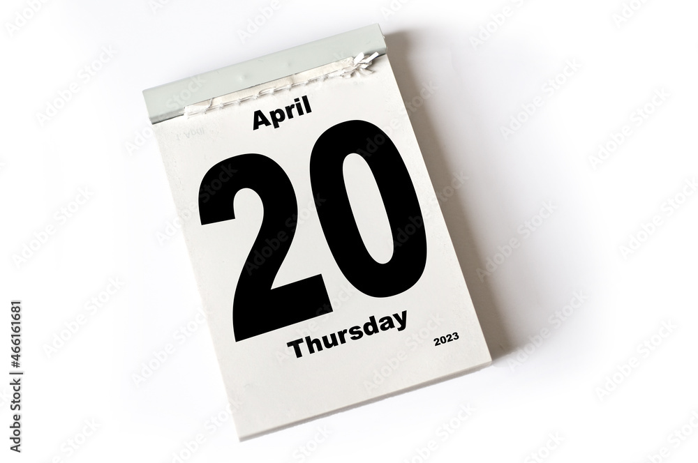 20. April 2023