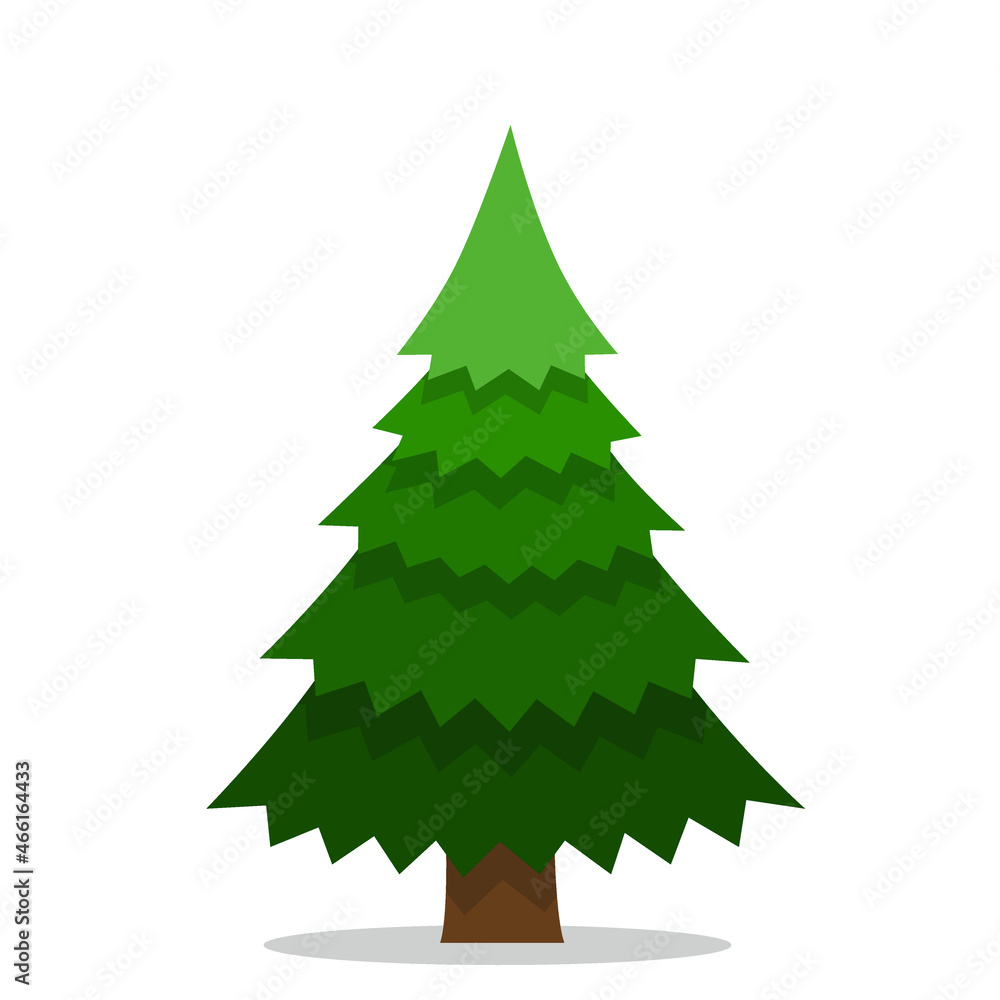 Christmas tree. Merry Christmas and Happy New Year background. Vector illustration. Christmas tree. Merry Christmas and Happy New Year background. Vector illustration.