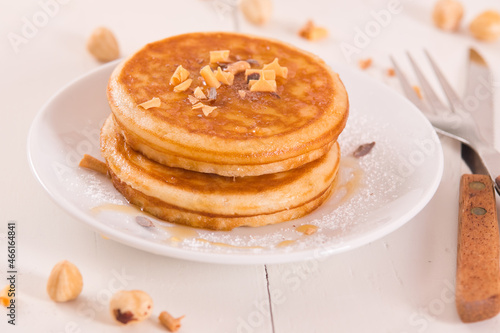 Honey Pancakes. © Mi.Ti.