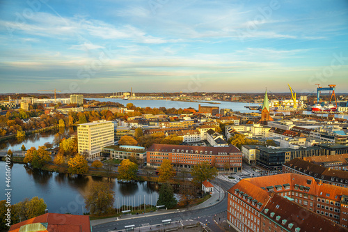 view of the city Kiel