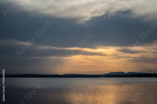 Sunset at Lake © claudio