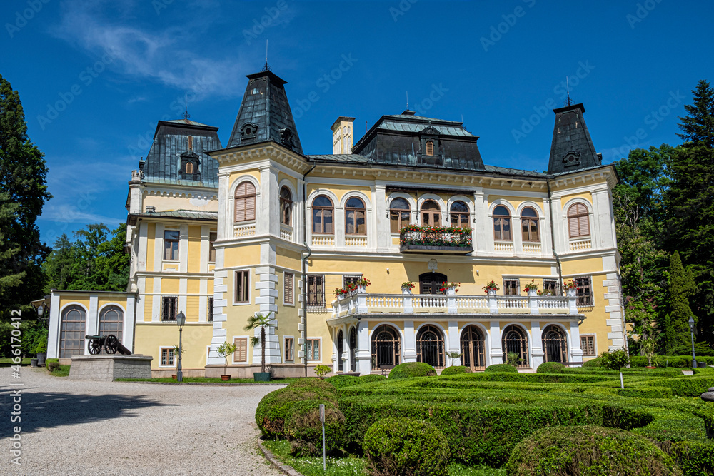 Betliar mansion, Slovakia, travel destination