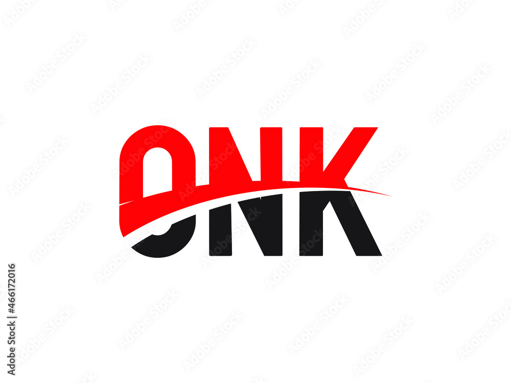ONK Letter Initial Logo Design Vector Illustration ONK Letter Initial Logo Design Vector Illustration