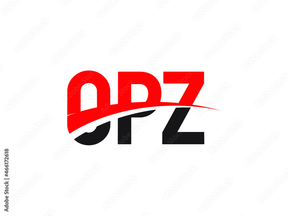 OPZ Letter Initial Logo Design Vector Illustration OPZ Letter Initial Logo Design Vector Illustration