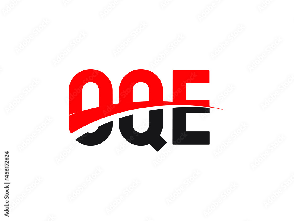 OQE Letter Initial Logo Design Vector Illustration OQE Letter Initial Logo Design Vector Illustration