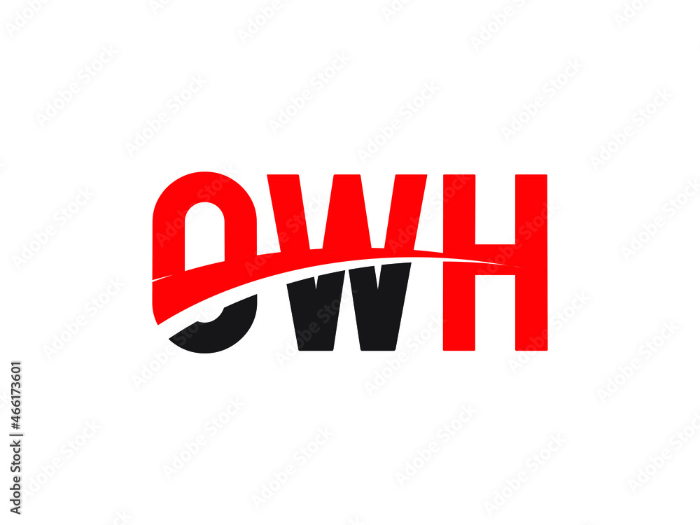 OWH Letter Initial Logo Design Vector Illustration OWH Letter Initial Logo Design Vector Illustration