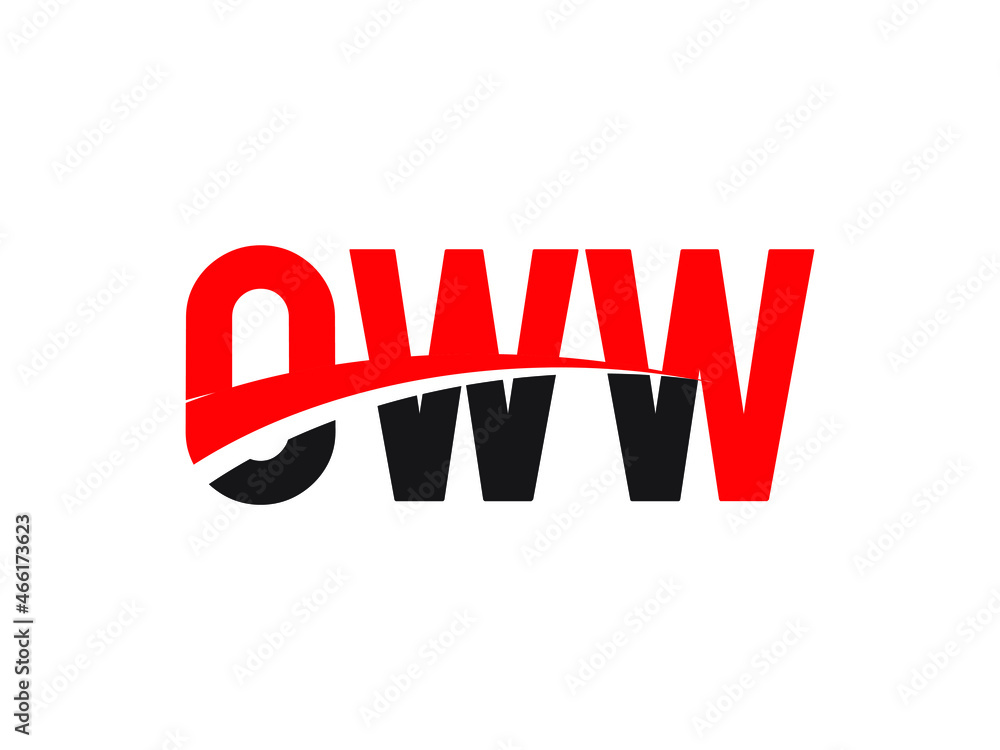 OWW Letter Initial Logo Design Vector Illustration OWW Letter Initial Logo Design Vector Illustration