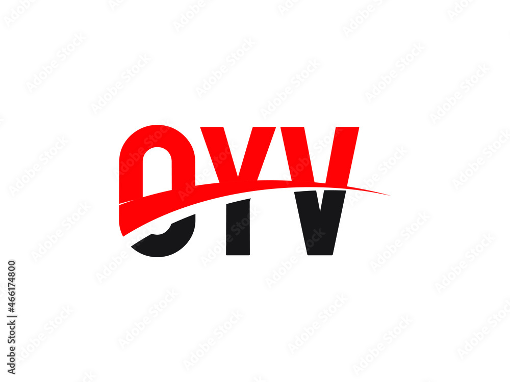 OYV Letter Initial Logo Design Vector Illustration