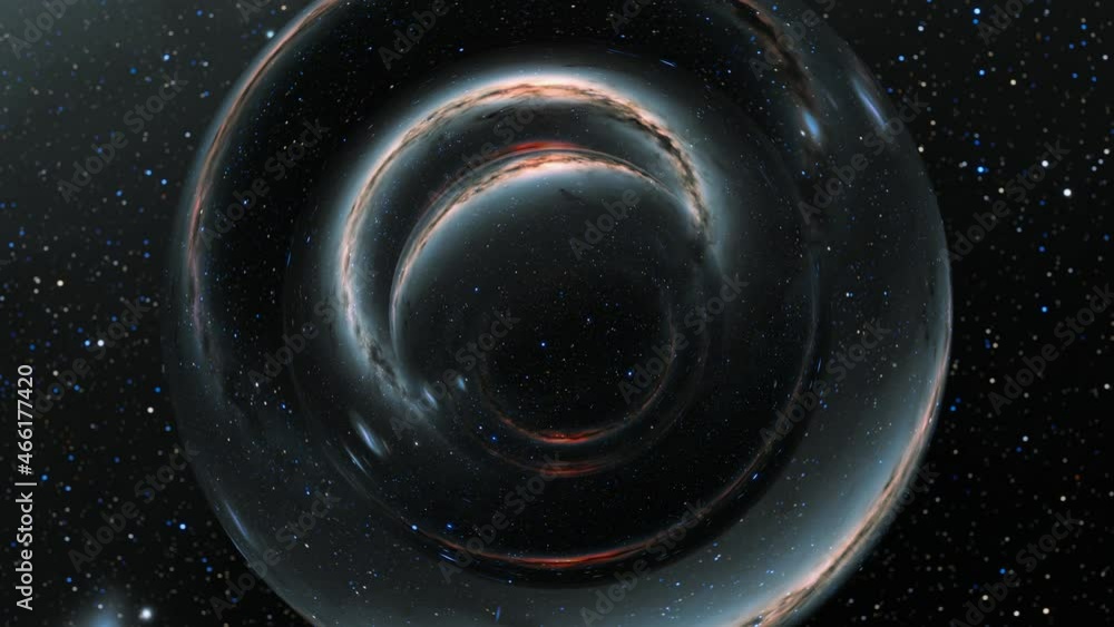 Abstract glossy sphere spinnig and reflecting spiral galaxy. Cosmos. Universe. Abstract glossy sphere spinnig and reflecting spiral galaxy. Cosmos. Universe.