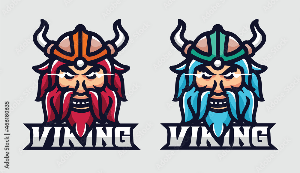 VIKING LOGO CONCEPT FOR BRAND AND PRINT