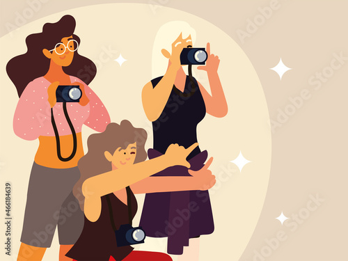 female photographers or paparazzi