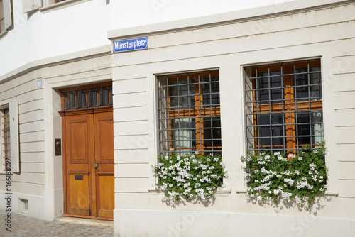 façade traditionnelle - Bâle Suisse