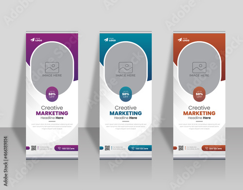 Roll Up Banner Template Layout