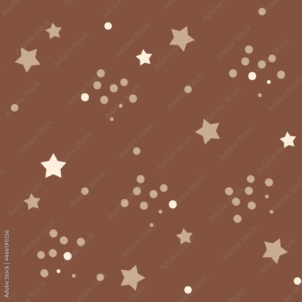 Cute seamless pattern design with stars. Vector illustration. Cute seamless pattern design with stars. Vector illustration.