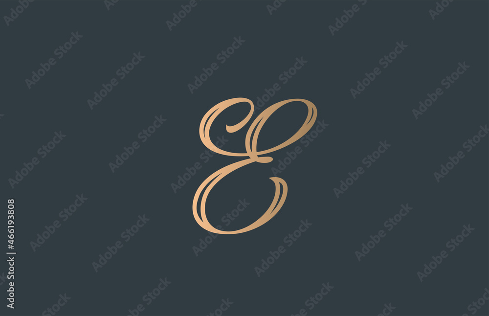 yellow green calligraphy E alphabet letter logo icon. Elegant design for business and company yellow green calligraphy E alphabet letter logo icon. Elegant design for business and company