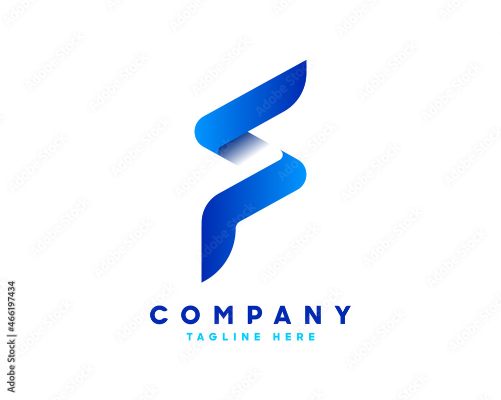 Abstract, colorful blue gradient unique and handmade idea logo with the letter F. Modern Networking F Letter Logo Design Vector. Abstract, colorful blue gradient unique and handmade idea logo with the letter F. Modern Networking F Letter Logo Design Vector.