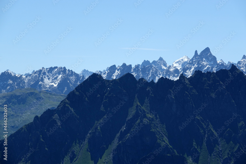Grosslitzner und Seehorn in der Silvretta