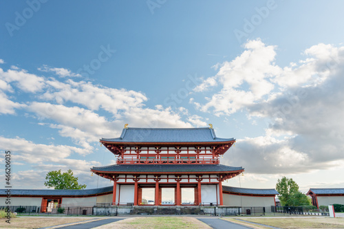 Suzaku-mon (Suzaku gate) at Nara palace site historical park