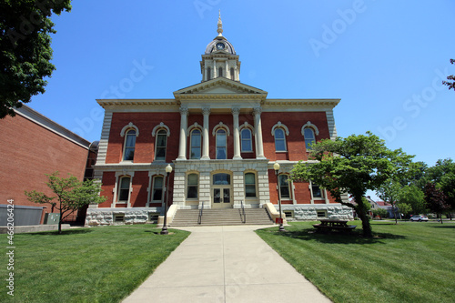 Fotomurale Marshall County Courthouse is a historic courthouse located at Plymouth, Marshall County, Indiana