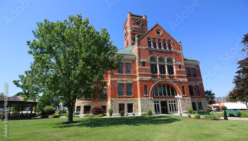 The Noble County Courthouse is a historic courthouse in Albion, Noble County, Indiana.  photo