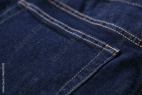 Blue jeans material fabric texture fashion seam macro