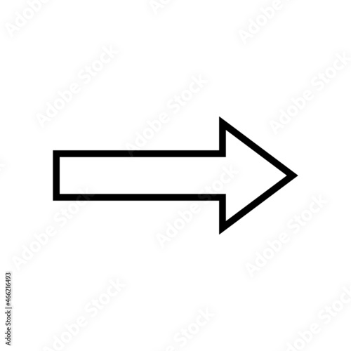 Right Arrow Icon Vector