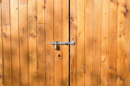 Wooden door texture for background. © Bojan