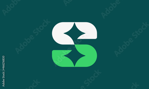 Letter S Spark Logo Design