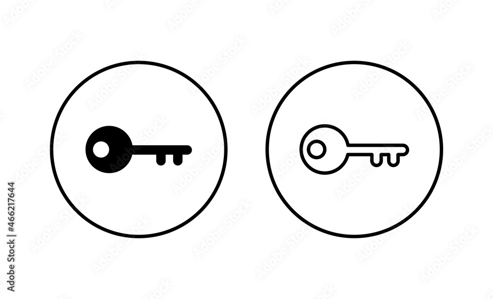 Key icons set. Key sign and symbol. Key icons set. Key sign and symbol.