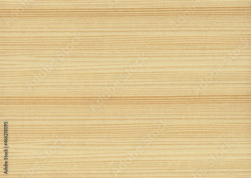 柾目がきれいな杉の板、木材の素材写真