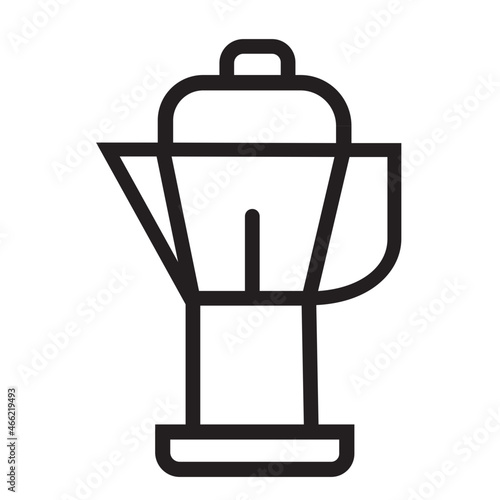 icon cofee outline 