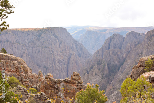 black canyon of the gunnison national park photo