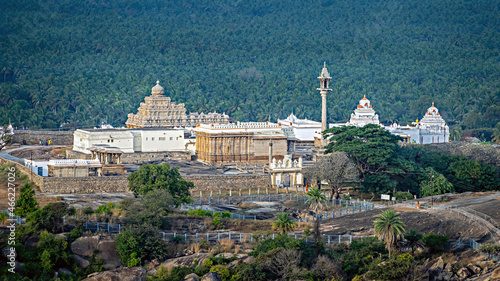 Chandragiri is one of the two hills in Shravanabelagola in the Indian state of Karnataka photo