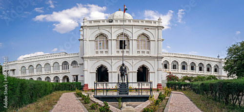Foto Mahatma Gandhi memorial museum building in Madurai, India.