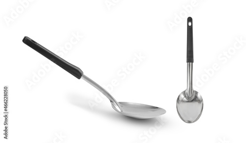 ladle isolated on white background  , clipping path for design usage purpose. photo