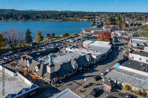 Obraz na płótnie Poulsbo Aerial w salonie