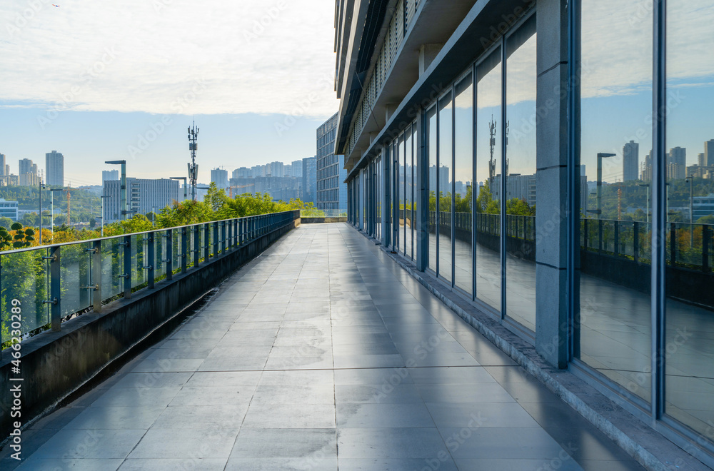 Green environment of office buildings in science and technology park, Chongqing, China Green environment of office buildings in science and technology park, Chongqing, China