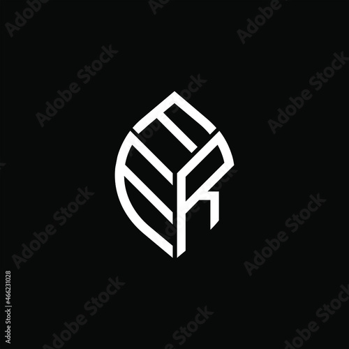 FER letter logo creative design. FER unique design 