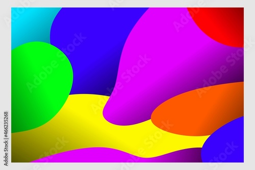 Liquid color background design. Liquid gradient shape composition. futuristic design poster