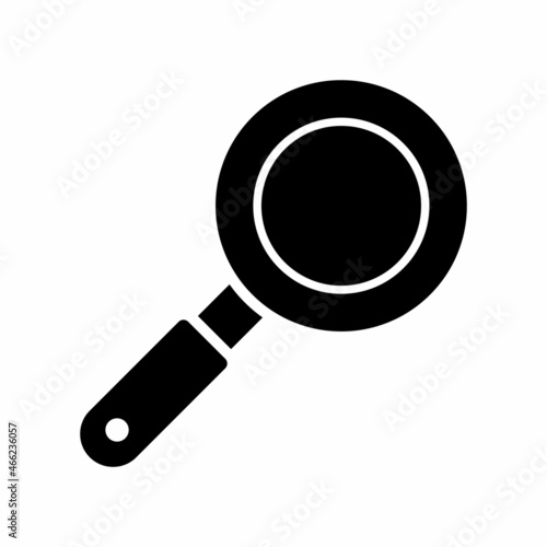 Frying Pan Icon Design Vector Template Illustration