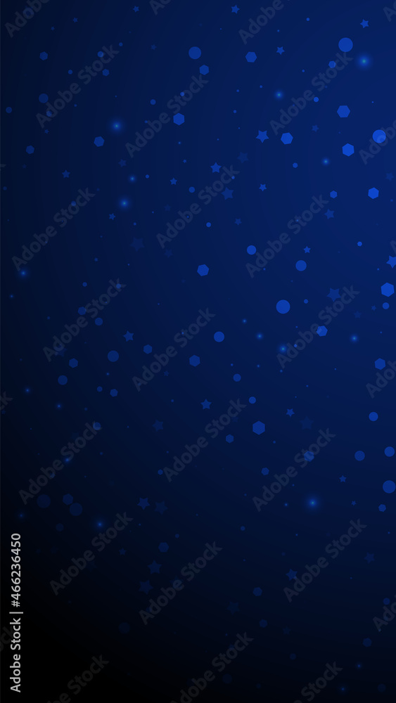 Obraz premium Magic stars random Christmas background. Subtle fl