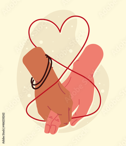 thread of destiny in heart