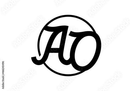 Good shape of AO initial letter