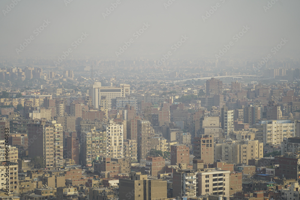 Cairo, Egypt. Aerial view. photo during the day. Cairo, Egypt. Aerial view. photo during the day.