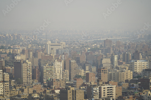 Cairo  Egypt. Aerial view. photo during the day.