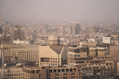 Cairo, Egypt. Aerial view. photo during the day.