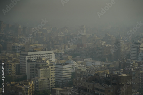 Cairo, Egypt. Aerial view. photo during the day.