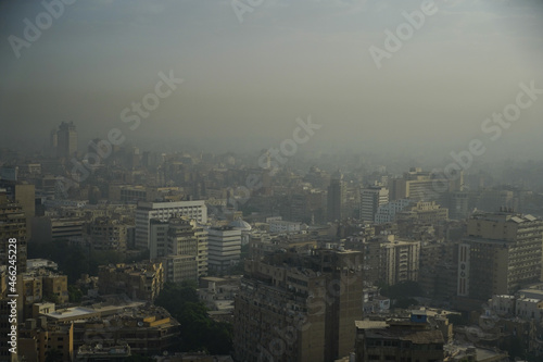 Cairo  Egypt. Aerial view. photo during the day.