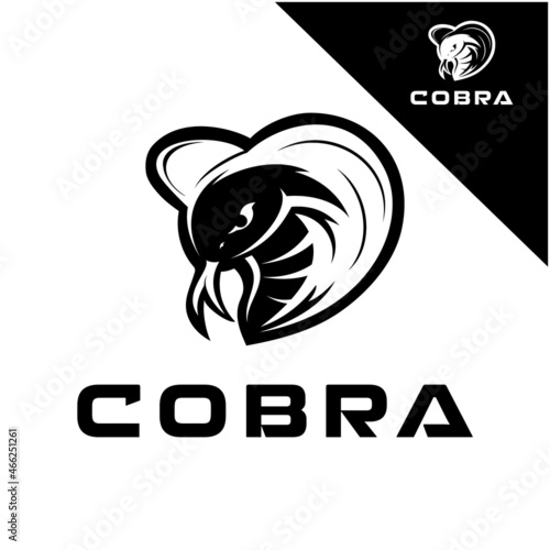 cobra vector logo icon illustration